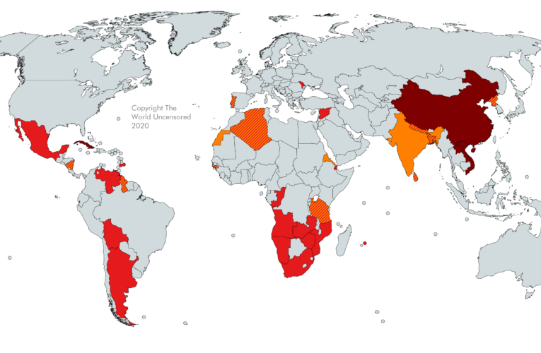 Map: Communism and Socialism in the World 2020
